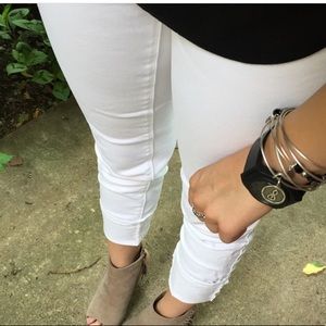 White House Black Market Crop Pants